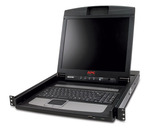 APC Rackmount Keyboard Monitor Mouse KVM console