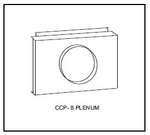 CoolCube 8-Inch Cond Return Plenum #CCP-8