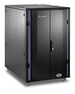 24U Edge 3 Soundproof Enclosure-110-E3B-24-15AF-BLK