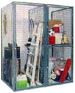 Woven Wire Storage Lockers