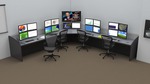 Casino Security Room Consoles